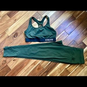 Victoria Secret sports bra and capris